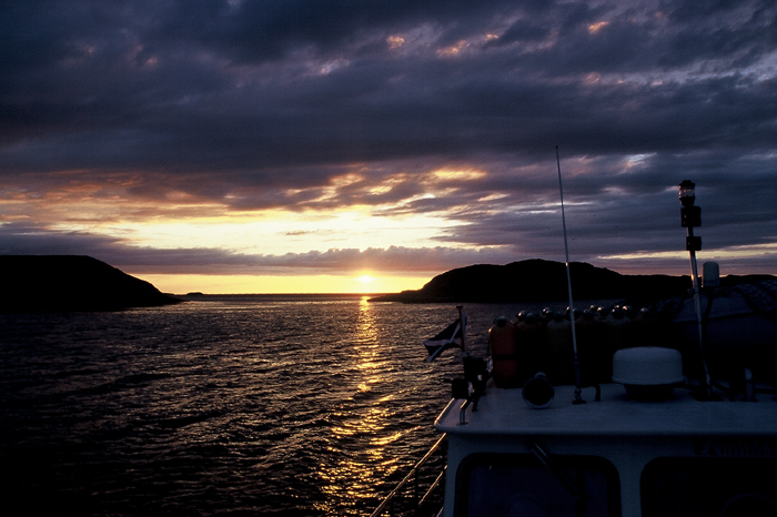 Sonnenuntergang – Projekt Abenteuer Kanada