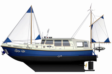 Gypsy graphic – 31 January 2012: Slide talk at Yachtclub Darmstadt
