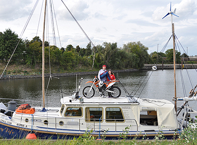 Paul boat Uelzen – 10 November 2012: Talk at the yacht club of YC Uelzen