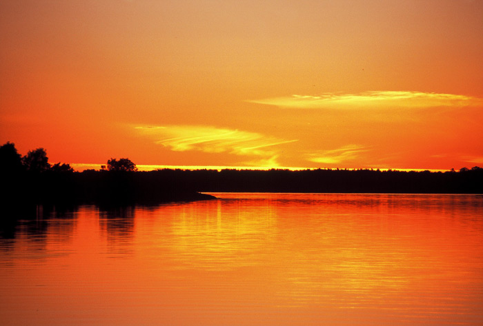 Auringonlasku Ruotsissa – Lapin matka